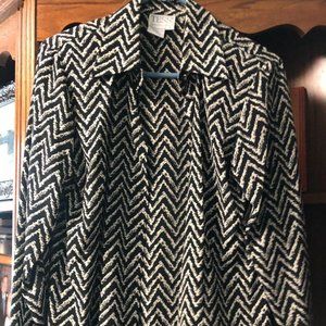 BLACK SUEDE JACKET WITH